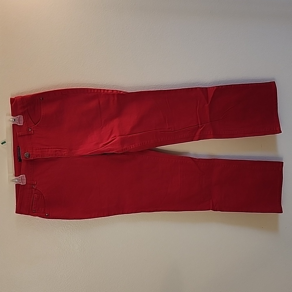 Badolino Red Denim Jeans Size 12